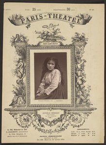 Pariser Theater: Angele Moreau von Etienne Carjat