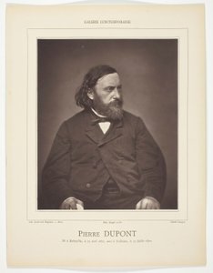 Pierre Dupont von Etienne Carjat