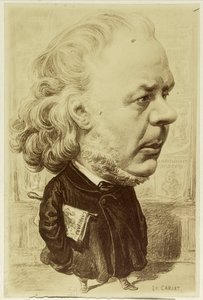 Porträt von Daumier von Etienne Carjat