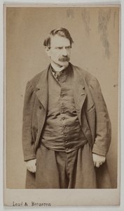 Porträt von François Delsarte, um 1870-90
