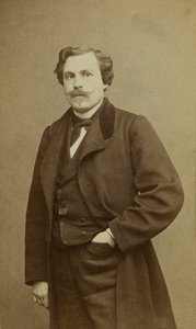 Porträt von Jules Huot de Goncourt, 1830-1870