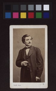 Prosper-Olivier Lissagaray (1838-1901), Journalist von Etienne Carjat