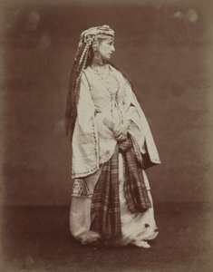 Sarah Bernhardt in Zaire von Voltaire, 1874