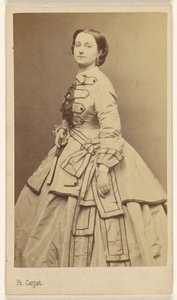 Stehende Frau von Etienne Carjat