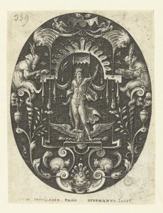 Jupiter mit seinem Adler zu seinen Füßen