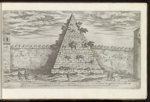 Pyramide des Cestius in Rom