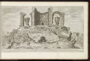 Ruinen der Trophäen des Marius in Rom