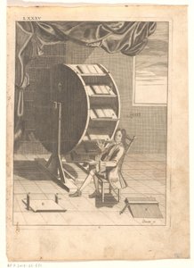 Bücherkarussell von Nicolas Grollier de Servière von Étienne Joseph Daudet