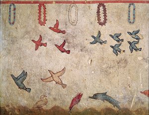 Ein Vogelflug (Detail) von Etruscan