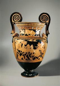 Civita Castellana, Falerii, Volutenkrater (Vase zum Mischen von Wein und Wasser)