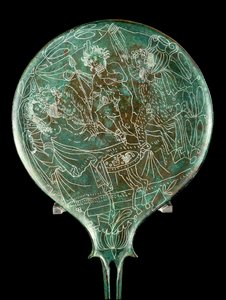 Spiegel mit mythologischer Szene, aus Palestrina (Praeneste)
