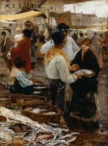 Fischmarkt in Venedig