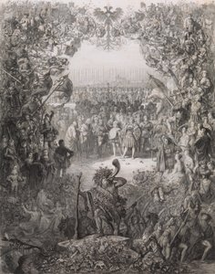 Die Mitglieder der Albrecht-Dürer-Gesellschaft für das Wahljahr 1843-1844 von Eugen Napoleon Neureuther