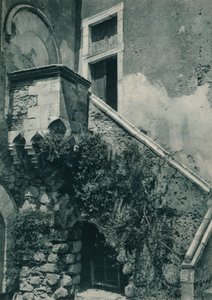 Eine ruhige Ecke von Taormina, Sizilien, Italien, 1927 von Eugen Poppel