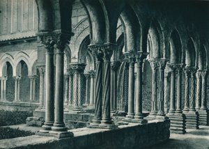Kreuzgänge des Benediktinerklosters, Monreale, Sizilien, Italien von Eugen Poppel
