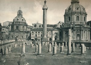 Forum Trajan, Rom, Italien, 1927