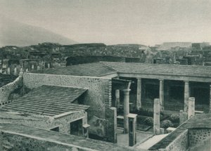 Haus der Vettii, Pompeji, Italien, 1927 von Eugen Poppel