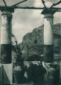Blick auf den Monte Solaro, Capri, Italien, 1927