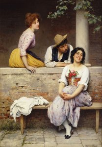 Plauderei von Eugen von Blaas