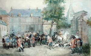 Aufbruch zur Jagd