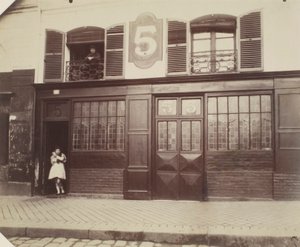 Haus in Versailles von Eugène Atget