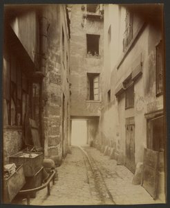 Vieille Cour, 22 Rue Quincampoix (4°) von Eugène Atget
