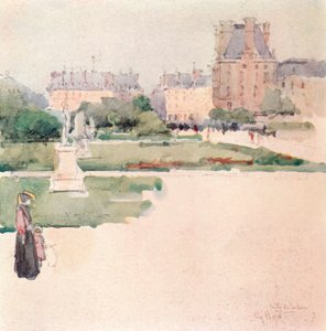 Die Tuileriengärten, 1915
