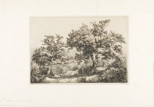 Die zwei Eichen, Fontainebleau