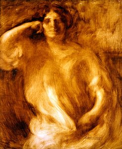 Porträt der Mutter des Künstlers, Madame Carriere