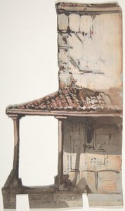 Entwurf für ein Bühnenbild an der Opéra, Paris