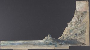Entwurf für ein Bühnenbild an der Opéra, Paris, 1830-90