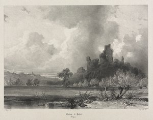 Malerische und romantische Reisen im alten Frankreich. Bretagne: Château de Penhoet