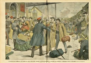 Illustration von Eugene Damblans (1865-1945) in Le Pelerin