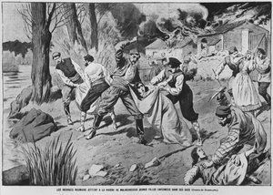 Der Aufstand der rumänischen Bauern, Illustration aus 