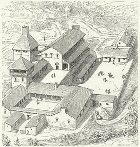 Merowingischer Königspalast