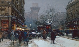Porte St. Denis, Paris von Eugene Galien Laloue