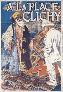 A la Place Clichy, um 1891 von Eugene Grasset