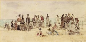 Strandszene, 1864