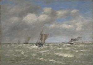 Boote kehren nach Trouville zurück, 1894