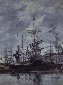 Boote in Le Havre