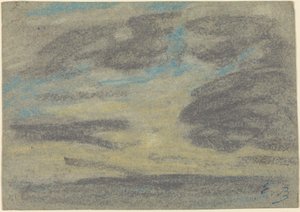 Wolken über dem Meer, 1860-1865
