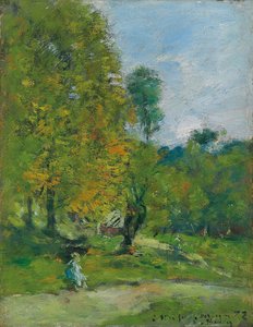 Garten in Fervaques, 1872