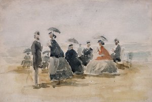 Die Krinolinen, 1865
