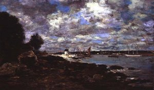 Plougastel-Daoulas von Eugene Louis Boudin