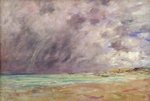 Stürmischer Himmel über der Mündung bei Le Havre, ca. 1892-96