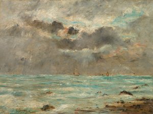 Die Küste bei Trouville, ca. 1865-1900