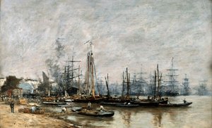 Der Hafen von Bordeaux, 1874