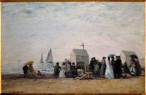Der Strand von Trouville