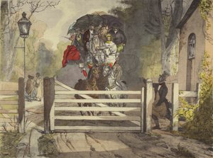 Eine Barriere