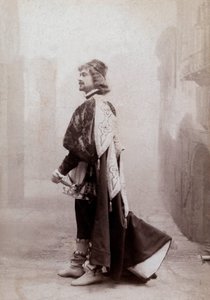 Französischer Komiker Dauvillier, ca. 1900, Foto von Eugene Pirou